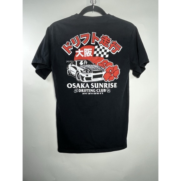 SCW‎ Osaka Sunrise Drifting Club T-shirt Size S Unisex Import Street 100% Cotton - Picture 1 of 7